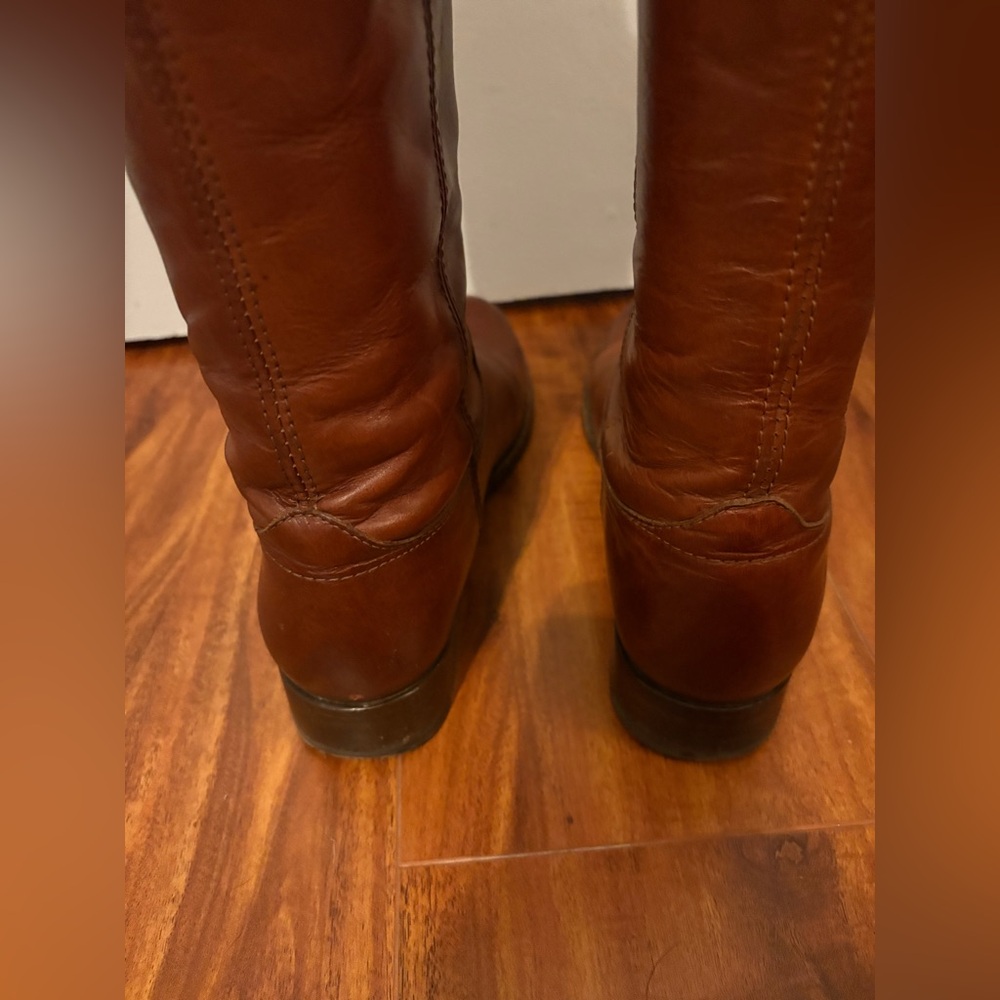 Frye Melissa Button Riding Boot - Picture 3 of 6